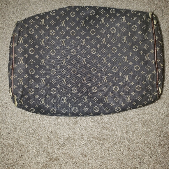 Louis Vuitton Ebene Monogram Mini Lin Speedy 30 - Picture 8 of 9
